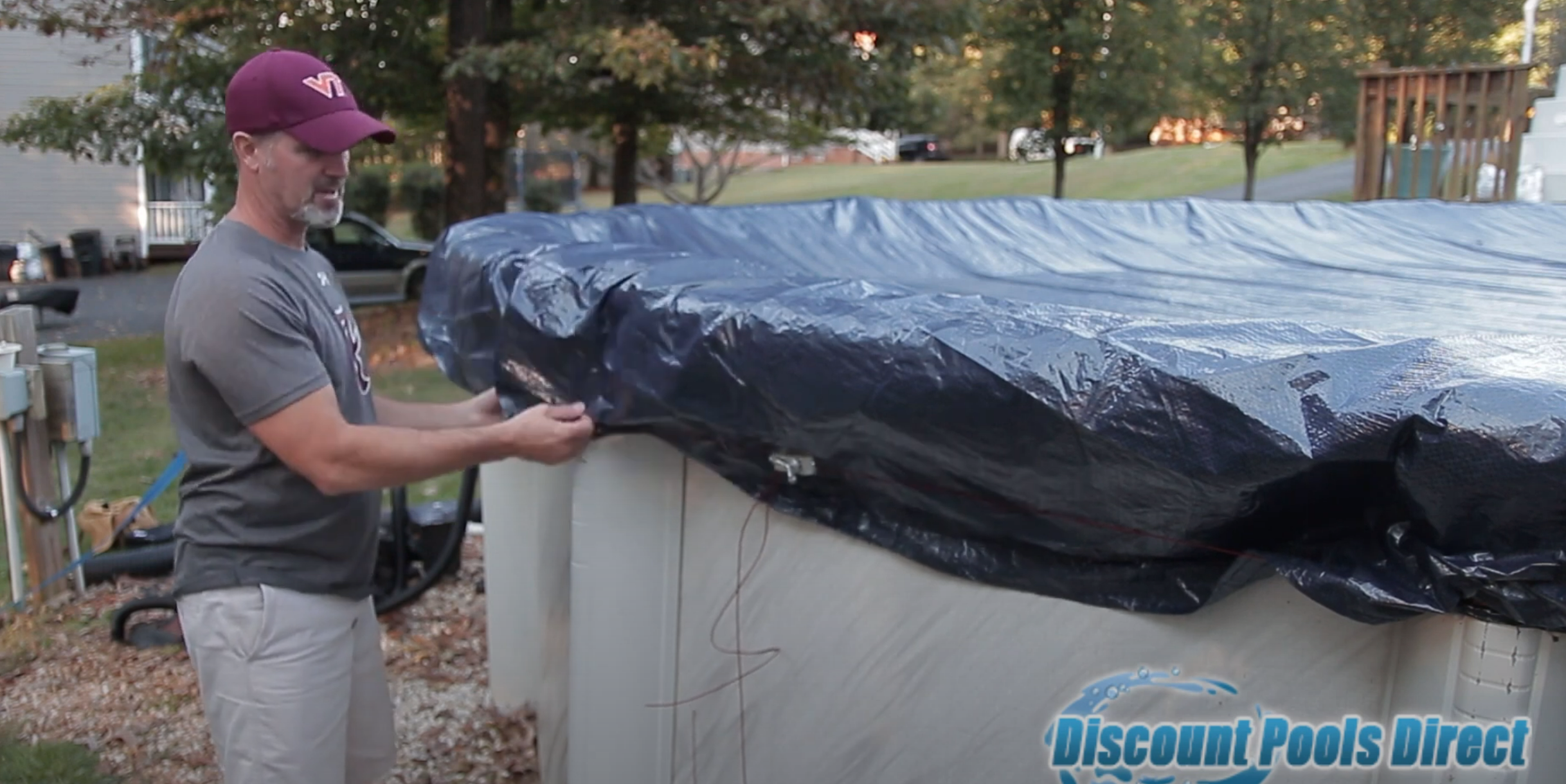 Above Ground Pool Covers for Fall and Winter